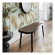 tufted arm chairs Contemporary Design Furniture Benches Black