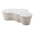 rectangular coffee table white Contemporary Design Furniture Coffee Tables White Marble