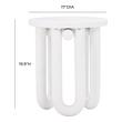 metal console Contemporary Design Furniture Side Tables White