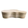two square coffee tables side by side Contemporary Design Furniture Coffee Tables Travertine