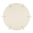 oval glass table Contemporary Design Furniture Coffee Tables Cream