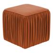 shoe storage bench with cushion Contemporary Design Furniture Ottomans Cognac
