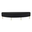 back arm chair Contemporary Design Furniture Benches Black