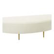 ottoman bench velvet Contemporary Design Furniture Benches Cream