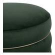 upholstered ottoman stool Contemporary Design Furniture Ottomans Green