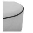 gray tufted ottoman bench Contemporary Design Furniture Ottomans Black,Grey