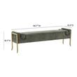 square hassock Contemporary Design Furniture Benches Green