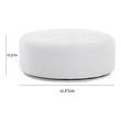 gray upholstered ottoman Contemporary Design Furniture Ottomans Grey