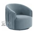 brown leather occasional chair Contemporary Design Furniture Accent Chairs Blue