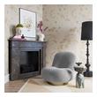comfortable chaise lounge chair Contemporary Design Furniture Accent Chairs Grey