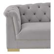 sectional couch converts to bed Contemporary Design Furniture Loveseats Grey