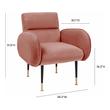 blue mid century chair Contemporary Design Furniture Accent Chairs Coral