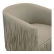 back lounger Contemporary Design Furniture Accent Chairs Grey