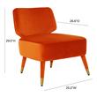 london lounge chair Contemporary Design Furniture Accent Chairs Red