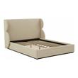 king single floor bed frame Contemporary Design Furniture Beds Beige
