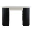 folding table for office work Contemporary Design Furniture Desks Charcoal,Cream