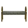 red velvet bench Contemporary Design Furniture Benches Leopard