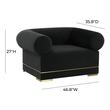 occasional arm chairs Contemporary Design Furniture Accent Chairs Black