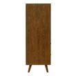 large wooden storage chest Tov Furniture Dressers Walnut