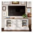 living room with entertainment center Tov Furniture Entertainment Centers White