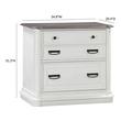 buy large chest of drawers Tov Furniture Grey,White