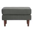 navy blue accent chairs with arms Tov Furniture Benches & Ottomans Grey