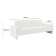 tufted sectional sofa with chaise Tov Furniture Sofas White