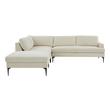 cloth sofa Tov Furniture Sectionals Cream