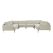 l couch with ottoman Tov Furniture Sectionals Cream