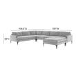 love seat pink Tov Furniture Sectionals Grey