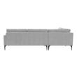 dark grey sectional living room Tov Furniture Sectionals Grey