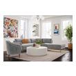 small sectional sofa with pull out bed Tov Furniture Sectionals Grey