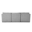 l sectional with ottoman Tov Furniture Sectionals Grey