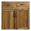vanity cabinets with tops Design Element Bathroom Vanity Base Only Walnut Rustic