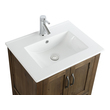 vanity top design Design Element Bathroom Vanity Walnut Rustic