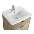 40 bathroom vanity top with sink Design Element Bathroom Vanity Distressed Natural Rustic