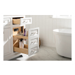 double sink bathroom vanity sizes Design Element Bathroom Vanity White Transitional