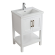 closeout vanities Design Element Bathroom Vanity White Modern