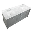 good quality bathroom vanities Design Element Bathroom Vanity Gray Modern