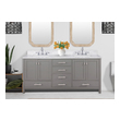 good quality bathroom vanities Design Element Bathroom Vanity Gray Modern