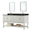 60 double vanity Direct Vanity White Transitional
