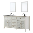 bath vanity without top Direct Vanity White Traditional