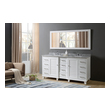 bathroom wall cupboard with mirror Direct Vanity White