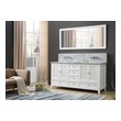 small 2 sink vanity Direct Vanity White Traditional