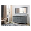 small mirror with stand Direct Vanity Gray