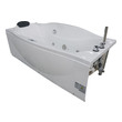 bathtub shower designs Eago Whirlpool Tub White Modern