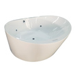 soaking tub bath Eago Air Bath White Modern