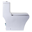 cheap black bathroom accessories Eago Toilet Seat White Modern