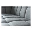 grey leather sectional with chaise Edloe Finch 3 Seater Sofa Sofas and Loveseat Fabric color: French grey Midcentury