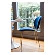 small breakfast nook table and chairs Edloe Finch Dining Chair Dining Room Chairs Fabric color: Blue Contemporary